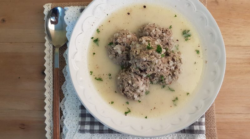 Youvarlakia Avgolemono Boulettes Citronnes Recettes D Une Cretoise