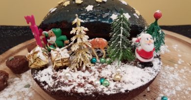 Vasilopita aux noix et à la caroube – Gâteau de nouvel an Vasilopita aux noix et à la caroube – Gâteau de nouvel an