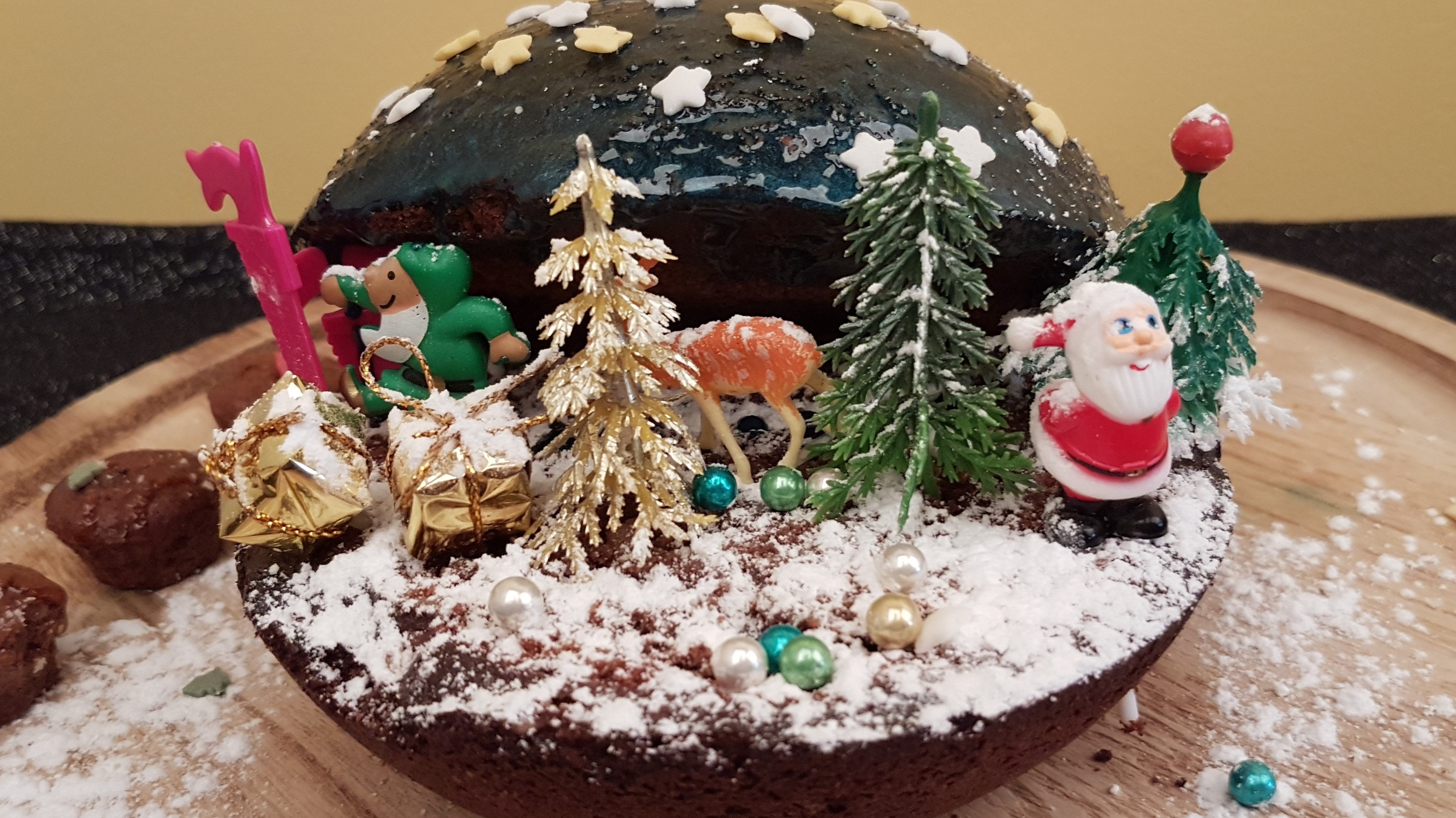 Vasilopita aux noix et à la caroube Gâteau de nouvel an Recettes d