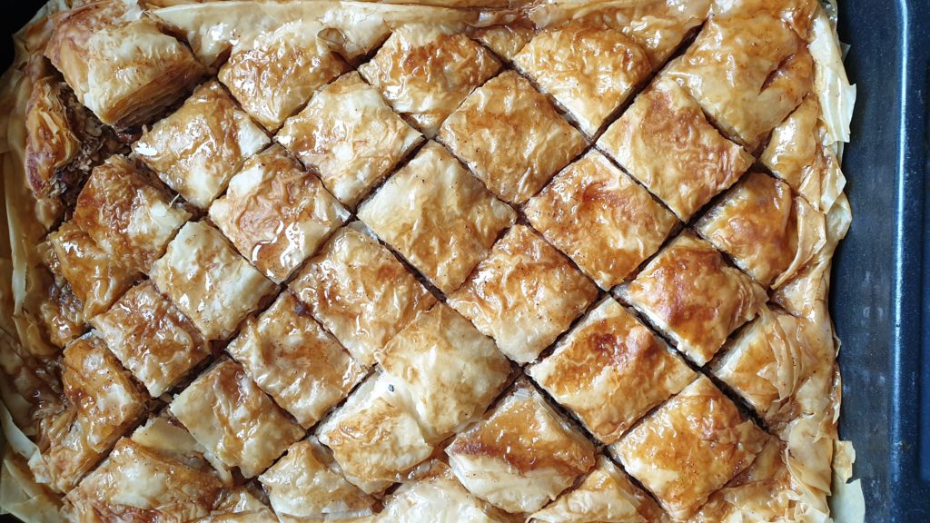 Baklavas grec 9