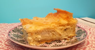 Tiropita – pâte filo et feta – Feuilleté grec à la feta tiropita pate filo