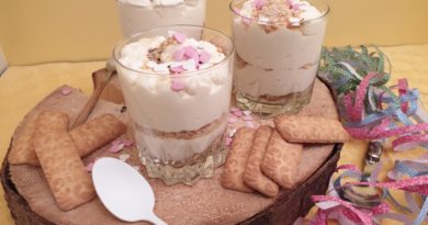 Tiramisu aux biscuits Miranta et à la pâte à tartiner Merenda Tiramisu aux biscuits Miranta et à la pâte à tartiner Merenda