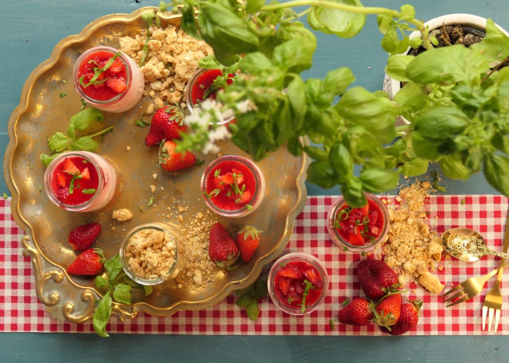 Gâteau mamadistiko aux fraises