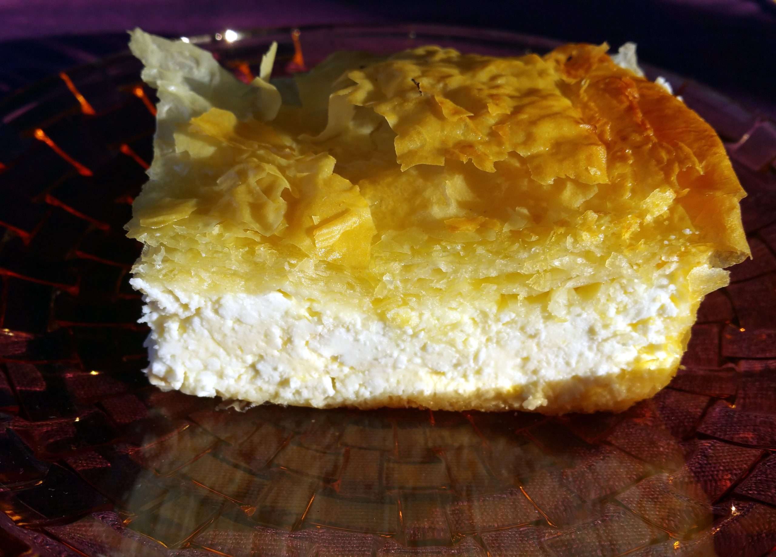 Tiropita maison, feuilleté grec à la feta