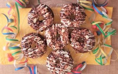 Donuts à la caroube – Beignets à la caroube – Loukoumas