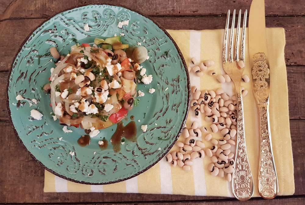Salade d’haricots Grecs mavromatika “cornilles”