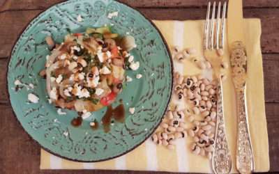Salade d’haricots Grecs mavromatika « cornilles »