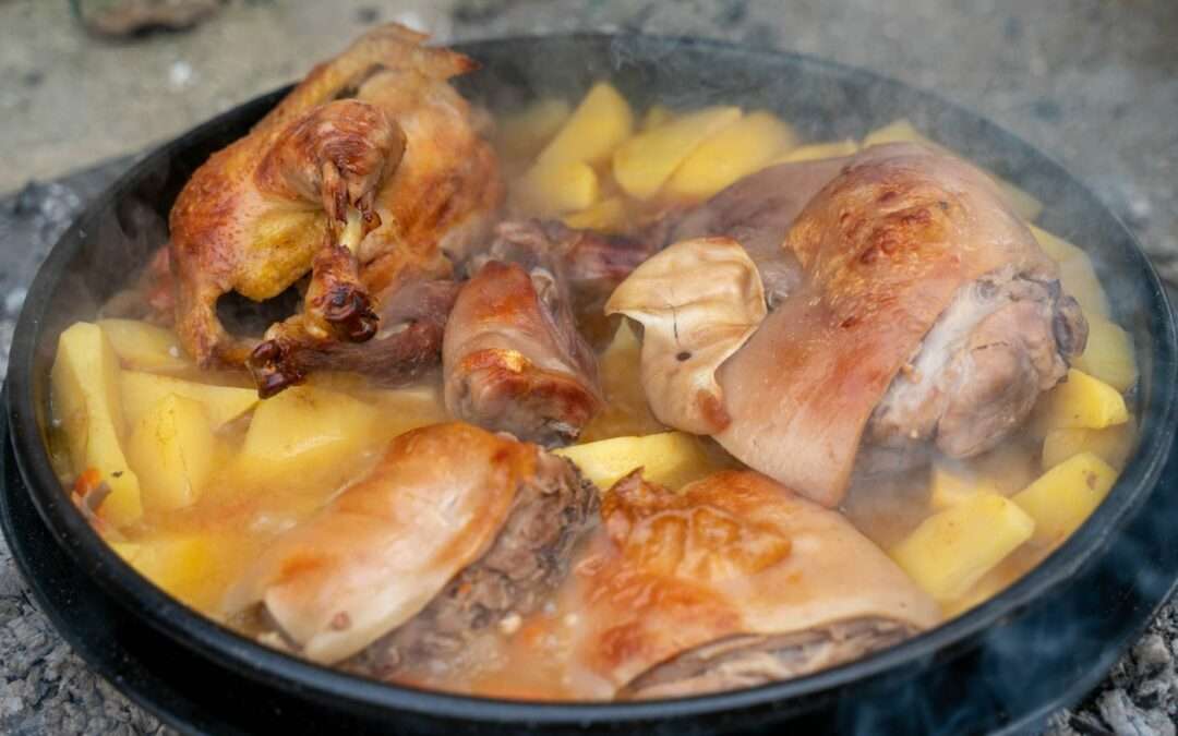 Lapin au citron à la crétoise