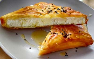 Cake Vegan à la caroube 1 Bougatsa salee au fromage – Bougatsa me tiri (feuillete grec)