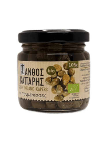 Fava grecque : la vraie purée de pois cassés de Santorin 4 Câpres de Grèce BIO Goumenisses