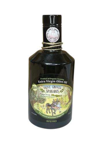 Huile d'olive BIO de Crète famille Spanakis