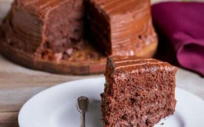 Gâteau tout chocolat et son sirop (sokolatoglyko)
