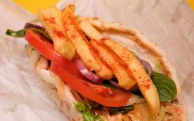 Côtes de porc au four avec pommes de terre 2 Gyros de porc grec maison pour pita – recette authentique