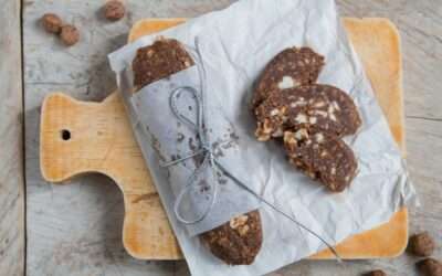 Cake au citron, à l’avoine et au chia 5 Kormos sokolatas (mosaiko) : la buche grecque au chocolat sans cuisson
