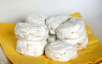Kourabiedes – Sablés grecs aux amandes