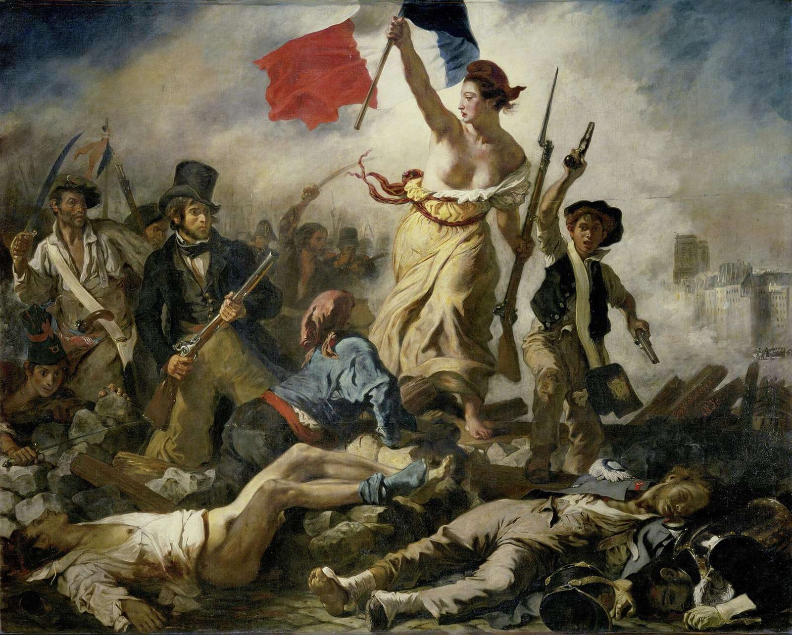 14 juillet : de la Bastille à la Grèce, une même flamme de liberté 1 La Liberté guidant le peuple, tableau d'Eugène Delacroix, 1830