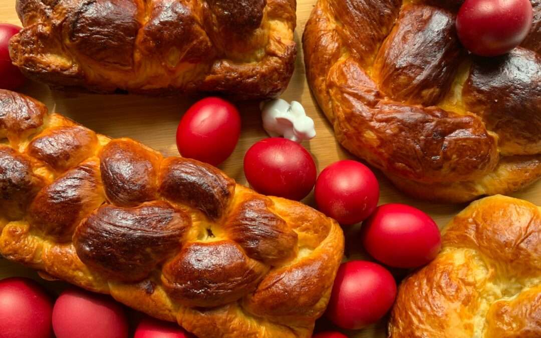 Lambrokoulouro, la brioche de Pâques crétoise (recette traditionnelle)