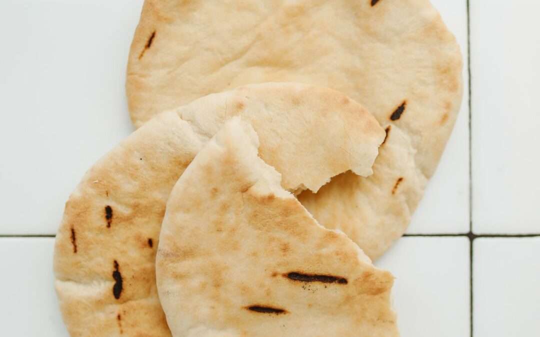 Pains pita grecs pour souvlaki – recette maison facile