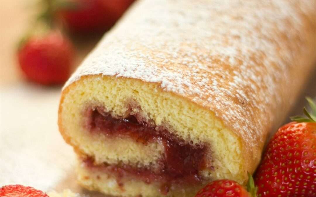 Roulé à la confiture d&rsquo;olive