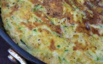 Omelette aux courgettes – Sfouggato me kolokithia