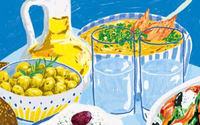 Grèce vegan, mon livre : la visite en avant-première, trois jours avant sa sortie