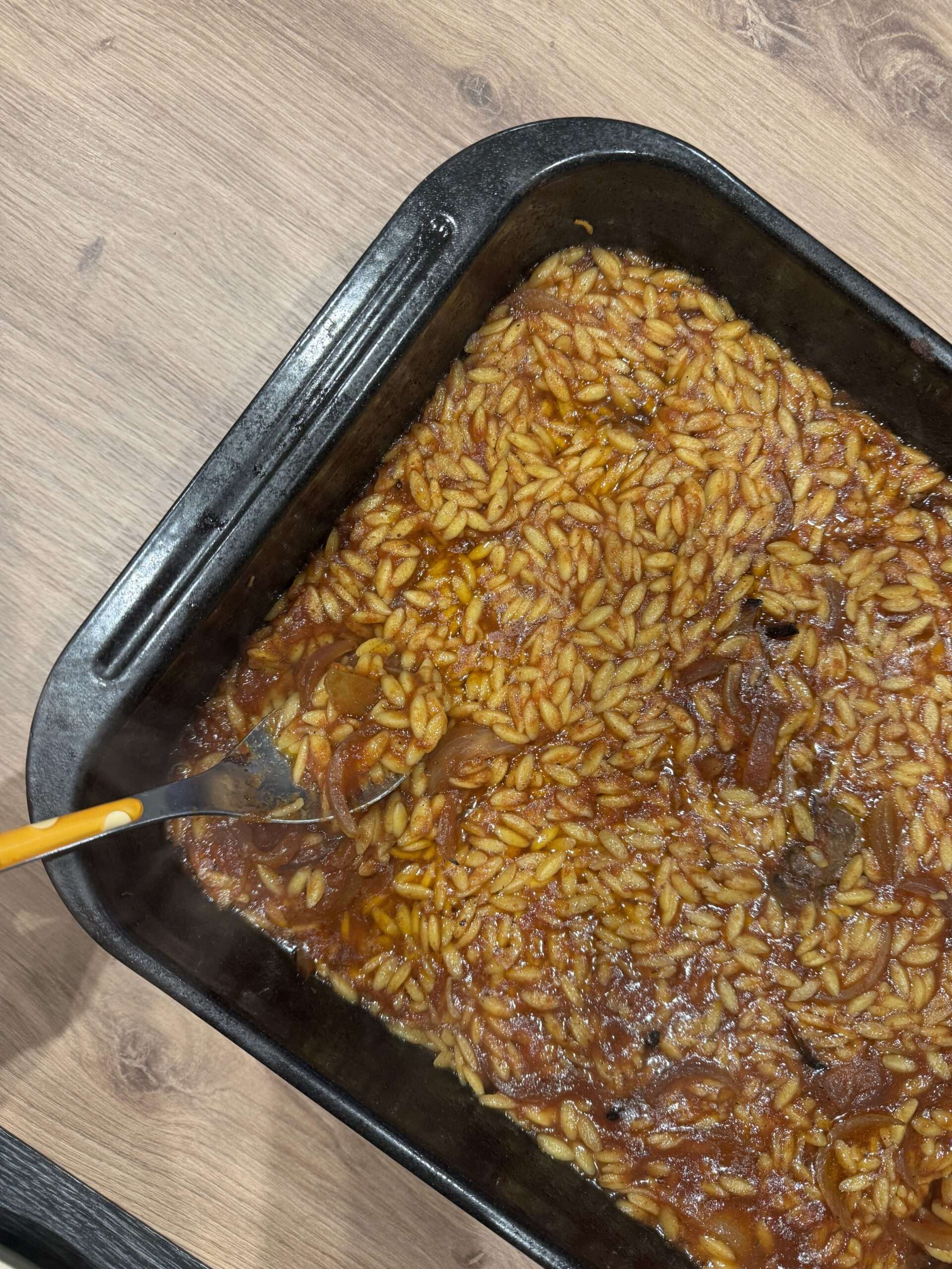 Kritharaki au four à la tomate