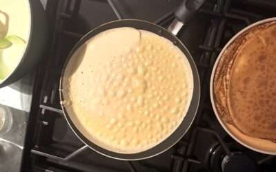 Recettes sucrées 1 Crêpes au yaourt grec, protéinées et pas sucrées