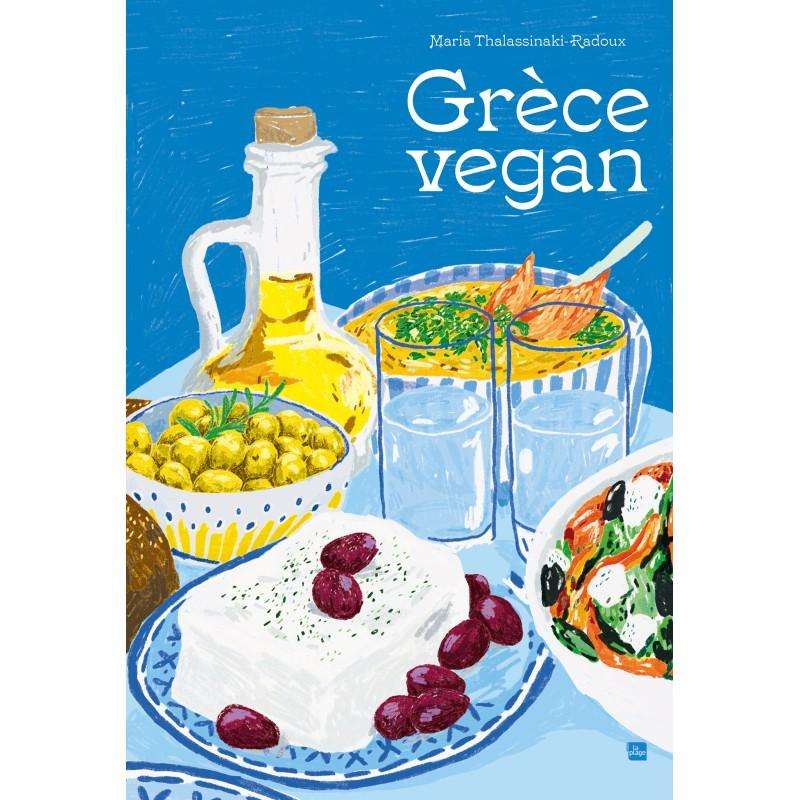 Couverture du livre Grèce vegan de Maria Thalassinaki