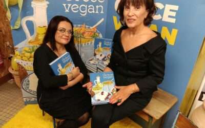 Grèce vegan est sorti : la soirée de lancement à Messei, et toutes ses coulisses